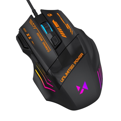 Kabelgebundene gaming maus - gaming,