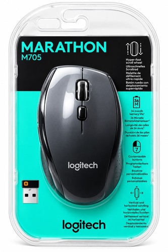 Logitech marathon m705 - logitech,
