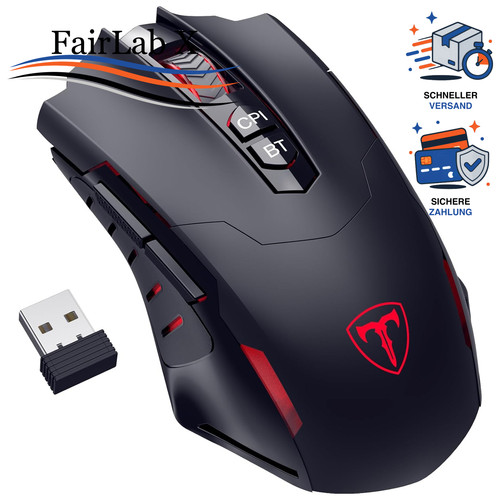 Gaming maus kabellos - kabellos, 7