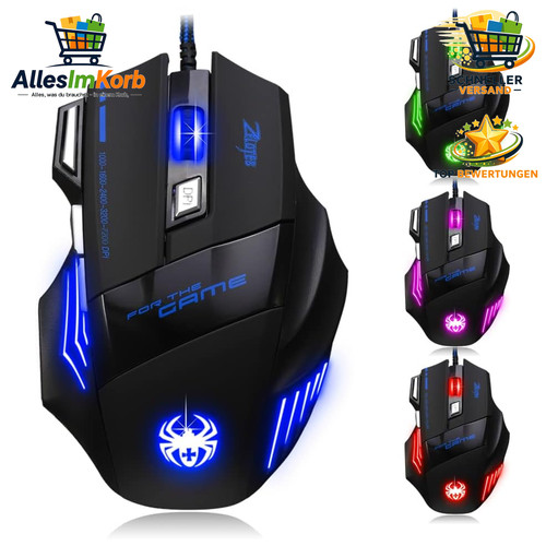 Gaming maus kabelgebunden - maus,